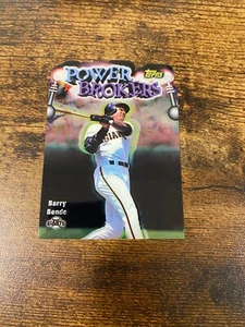 1998 Topps - Power Brokers Barry Bonds #PB12 - SF Giants - Picture 1 of 1