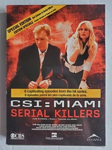 CSI: Miami Serial Killers Special Edition DVD (Sex Crimes/Serial Killers) CBS TV - Picture 1 of 7