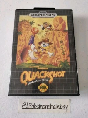 QuackShot Starring Donald Duck - SEGA Genesis Version (RARE) *W/ Manual* - Image 1 of 4
