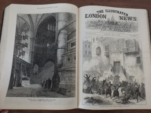 THE ILLUSTRATED LONDON NEWS 1872 Band 60 (Jan-Juli) komplett + Ergänzungen - Bild 1 von 12