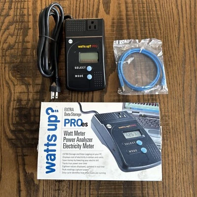 Watts Up? Pro ES - Electricity/Wattage Meter & Power Analyzer EXTRA DATA Storage - Image 1 of 4