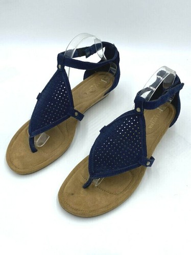 Sandali perizoma ALTERATI Koolaburra by Ugg donna 11 Briona blu navy zeppa
