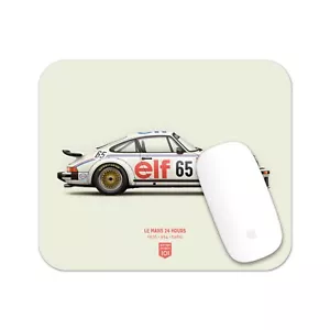 1976 Classic 934 turbo rsr Le Mans illustration Mouse Pad - Picture 1 of 2
