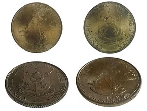 1966 Philippine Ten Centavos Coin Banco Central Ng Pilipinas Currency - Picture 1 of 5