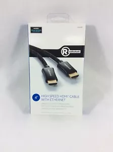 Radio Shack High Speed HDMI cable With Ethernet 4’ - Picture 1 of 2