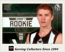 2011 Select AFL Infinity Draft Rookie Card DR34 Kirk Ugle (Collingwood)