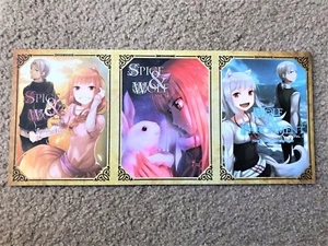 Tarjetas postales promocionales exclusivas de Spice And Wolf 2017 de la Anime Con de Nueva York de 3 - Imagen 1 de 1