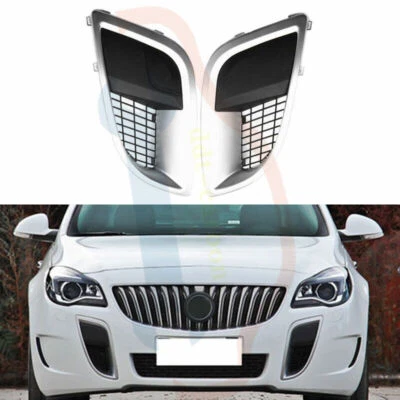 2Pcs For Buick Regal GS 2012-2017 LH&RH Side Front Bumper Fog Light Cover New - Imagem 1 de 4