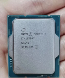 12Th Gen Intel Core i7-12700T QS LGA-1700 CPU Processor 4.7GHz 12 Core 20 Thread - Afbeelding 1 van 2