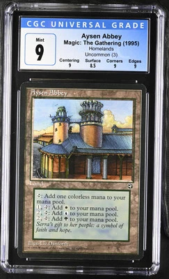 AYSEN ABBEY Homelands CGC 9 Vintage MTG [Nostalgium] - Image 1 of 2