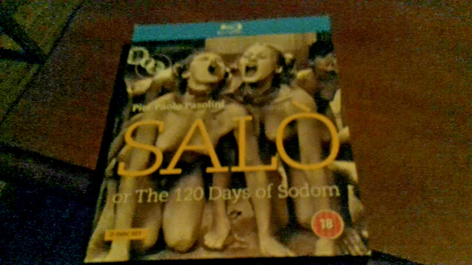 Salò, Or The 120 Days Of Sodom [BLU-RAY] BFI 2 disc with booklet + slip nm reg b - Image 1 of 1