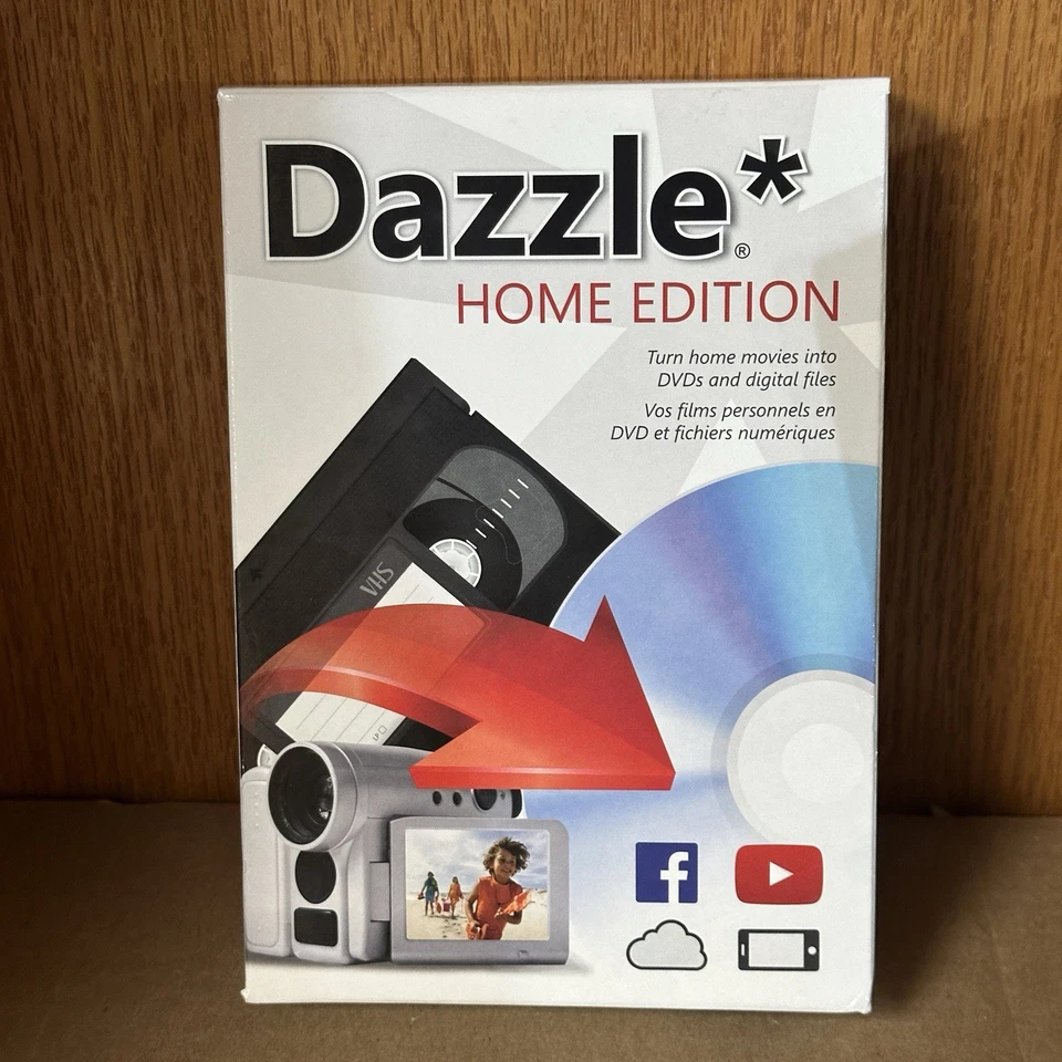 Pinnacle Dazzle Home Edition Home Movies to DVD & Digital Converter New Sealed - Image 1 of 4