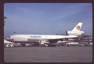 Orig 35mm airline slide Air Guadeloupe Cubana DC-10-30 F-GGMZ - Bild 1 von 1