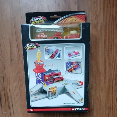 Corgi Toys Wheelz TY93222 Fire Station Set - Image 1 of 4