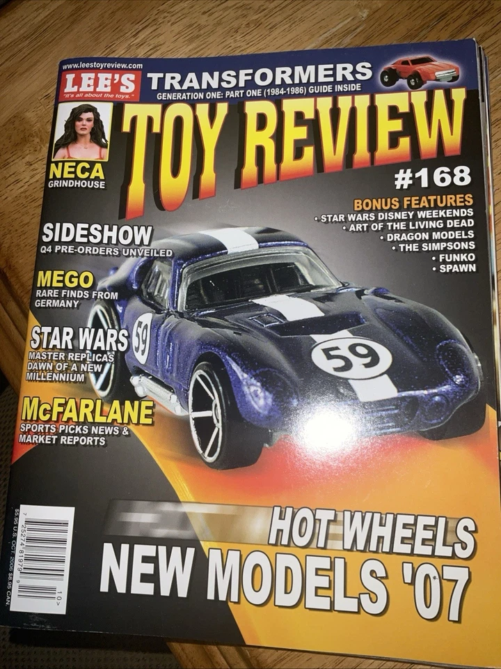 Toy Review Magazine (5) #149,161,168,169 & 171 Hot Wheels, Star Wars, Funkos Etc - Image 1 of 4