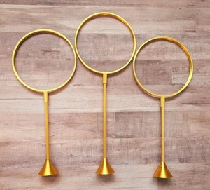 Harry Potter Juego de 3 Aros de Quidditch para Cerveza Pong o Exhibición (Impreso en 3D Dorado) - Imagen 1 de 3