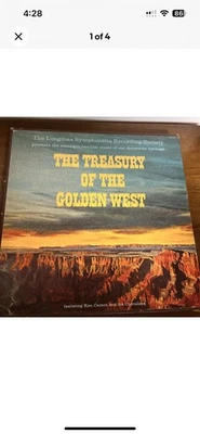 The Treasury of the Golden West 1964 Vinyl 6LP BoxSet Longines Symphonette used  - Image 1 of 4