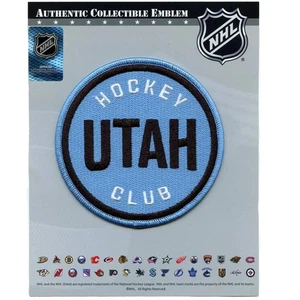 Utah Mammoth Hockey Club Primary Team Logo Jersey Shoulder Patch - Picture 1 of 3
