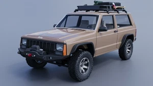1:25 Scale 3D Printed 84 jeep xj kit - Picture 1 of 11