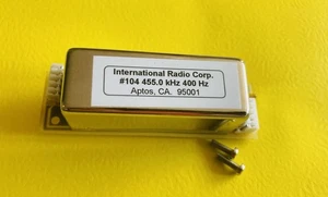 INRAD #104 400Hz CW/RTTY FILTRE KENWOOD YG-455C-1 TS-850S TS-450S TS-930S TS-940 - Photo 1/2