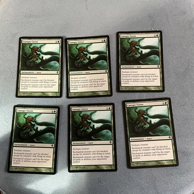 MTG- Canopy Cover-  Worldwake - LP- MAGIC CARD - Image 1 of 2