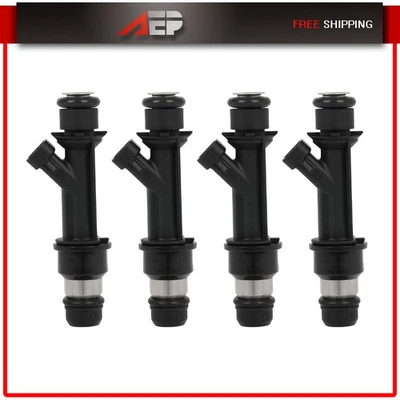 4pcs Fuel Injectors For Chevrolet Aveo 2004 2005 Pontiac Wave 2005-2007 L4 1.6L - Image 1 of 4