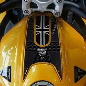Sopraserbatoio 3D moto compatibile con Triumph Street Triple 765 RS 2023-2024 - Foto 1 di 6