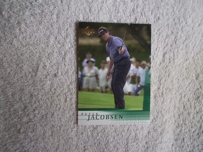 Upper deck 2001: Golf "PETER JACOBSEN" #19 Trading Card - Image 1 of 2