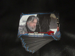 Star Trek Strange New Worlds Season 1 One Complete RED PARALLEL FOIL Base Set