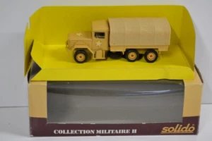 Solido 6070 Collection Militaire II GMC camion modello 1:50 in IMBALLO ORIGINALE - Foto 1 di 8