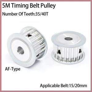 5M Timing Belt Pulley AF-Type 35/40T Applicable Belt 15/20mm Bore 6.35mm~40mm - Picture 1 of 12