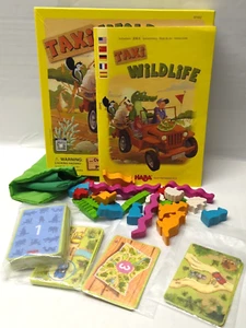 TAXI WILDLIFE Board Game Haba Import Jungle Duels Wooden Pieces 2014 Complete - Picture 1 of 3