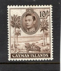 CAYMAN ISLANDS GVI SG;126, 10er Schokolade, M NEUWERTIG. Katze 38£. PERF 111/2 X 13 - Bild 1 von 2