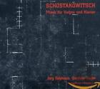 Shostakovich:Violin & Piano, Anger,Fassmann, Audio Cd, New, Free