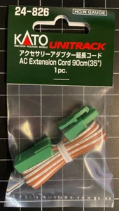 KATO 24-826 AC Verlängerungskabel 35" / 90 cm Spur HO & N (Neu in OVP) - Bild 1 von 4
