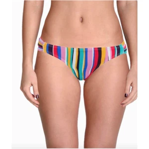NWT RAISINS Juniors Colorful Low Rise Hipster Bikini Swim Bottoms Size Medium - Picture 1 of 5