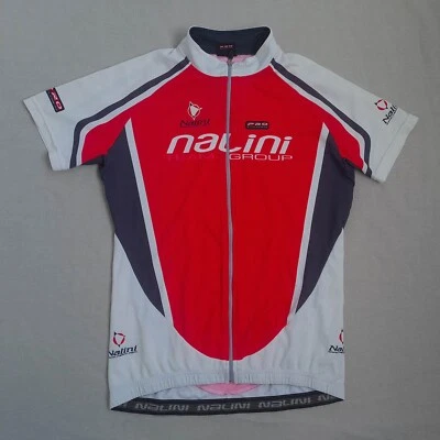 Nalini Pro Cyclewear Mens Cycling Jersey Size L Slim Fit Compression Full Zip - Image 1 of 4