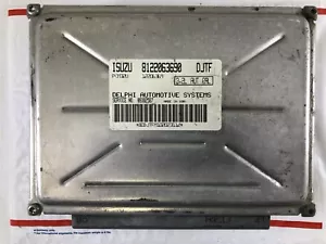 Programmed 00 Isuzu Rodeo 3.2L Engine Computer Control ECU ECM 8122063690 - Picture 1 of 4