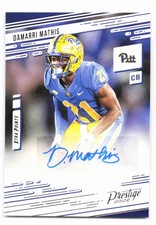 2022 Panini Chronicles Draft Picks Prestige Xtra Points Signatures Damarri