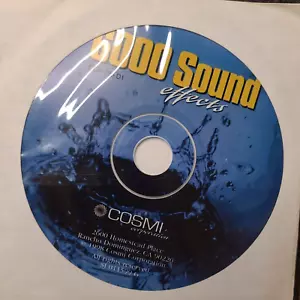 Cosmi 6000 Soundeffekte CD-ROM für Windows 95 98 (2000) - Bild 1 von 1