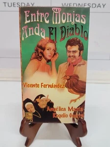 Vicente Fernandez Entre Monjas Anda El Diablo VHS. NEW SEALED.  1994 - Picture 1 of 6