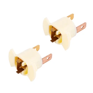 Qty2 For 1992-2002 Honda CR-V Prelude H1 Halogen Headlight Bulb Socket  - Picture 1 of 5