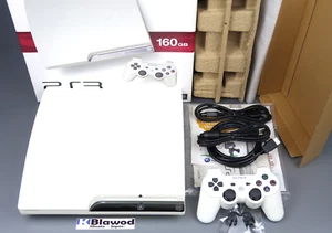 SONY PlayStation 3 PS3 CECH-2500A Classic White Console 320GB Box Very Good F/S - Picture 1 of 24