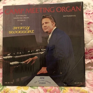 Camp Meeting Organ JIMMY SWAGGART VINYL LP ALBUM JIM RECORDS HIS HAND IN MINE - Picture 1 of 7