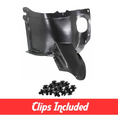 Left Fender Liner Front Section w/ Clips For 2010-2014 Volkswagen Golf VW1248118 - Image 1 of 4