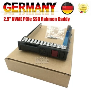 2.5" SFF NVME PCIe SSD Rahmen Caddy für HPE ProLiant DL385p DL380e ML310e Gen10 - Bild 1 von 9