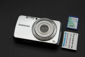 Samsung PL21 14.2MP Digitalkamera 5X Zoom Point & Shoot Kompakt Silber - Bild 1 von 8