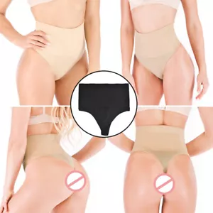 Femmes Taille Haute Corps Shaper Ventre Contrôle String Pantalon Shapewear ~ - Bild 1 von 14