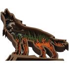 Boxwood Handmade Home Decor Home Décor Carved Wood Wolf Crafts  Living Room