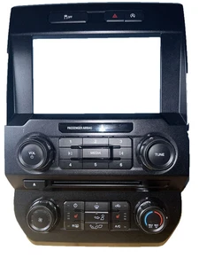 15 - 18 Ford F150 OEM 8" Touch Screen Radio Control Climate Control Bezel ONLY - Picture 1 of 1